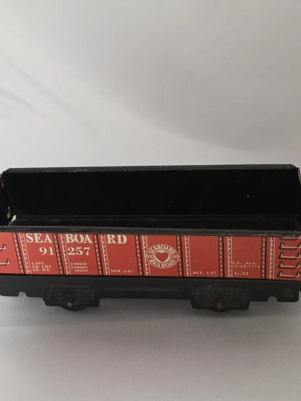 Vintage‎ sea board 19257 metal train car (Lot#35T)